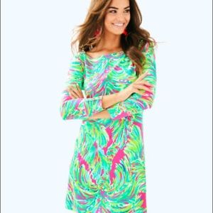 Lilly Pulitzer UPF 50+ Sophie Dress - Raz Berry Shady Lady